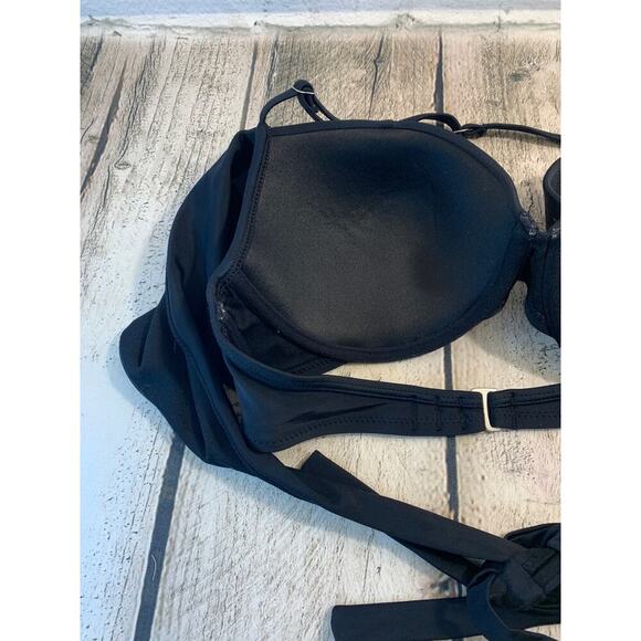 OLD NAVY Women’s Black Swim Bikini Top / Size: Medium - Picture 8 of 9